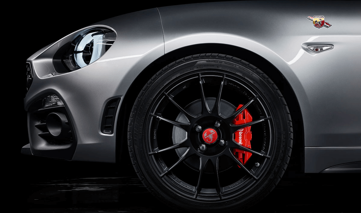 Abarth 124 GT Felgen und Brembo Bremsanlage Bildquelle: abarth.de