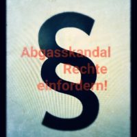 Abgasskandal, Rechte einfordern und handeln