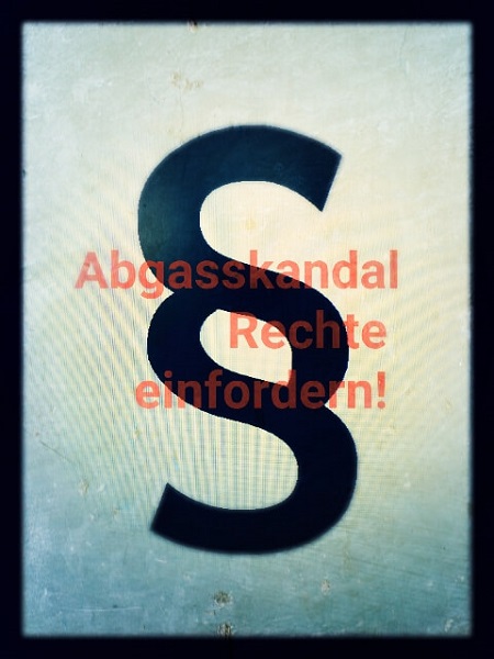 Abgasskandal, Rechte einfordern und handeln