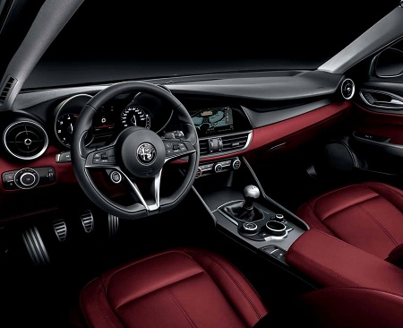 Alfa Giulia 2016 im Test Cockpit