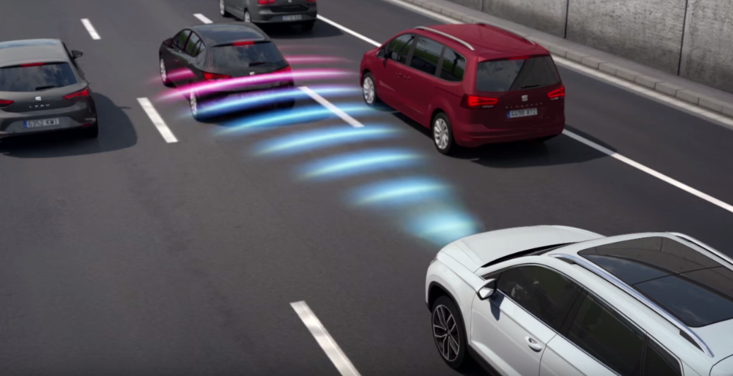 Automatische Distanzregelung ACC von Seat u.a. im Seat Ateca Bildquelle: Seat.de