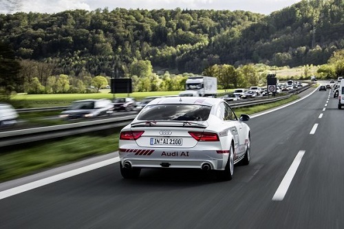Autonom unterwegs mit dem Audi A7 Jack Bildquelle: blog.audi.de
