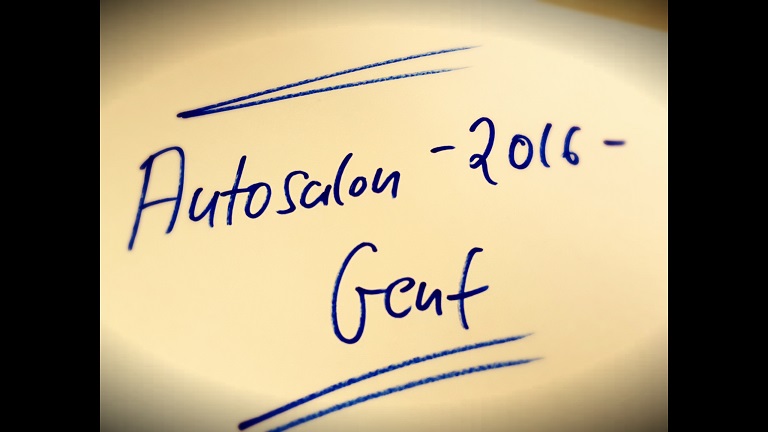 Autosalon Genf 2016