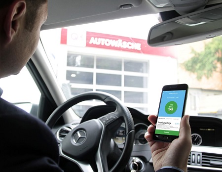Autowaschen mit Zahlz Bildquelle: Q1 Energie AG