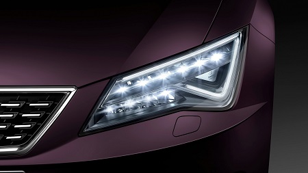 Bild des neuen Seat Leon ST Facelift Full-LED Scheinwerfer Bildquelle: seat-mediacenter.de