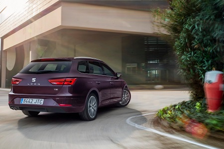 Bild des neuen Seat Leon ST Facelift Heckansicht Bildquelle: seat-mediacenter.de