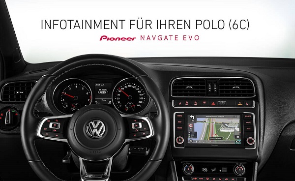 Bild vom NAVGATE EVO von Pioneer fügt sich perfekt ein ins Cockpit Bildquelle: pioneer-car.de
