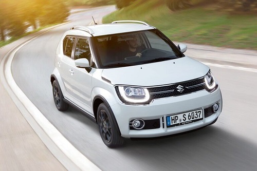 Bild vom Suzuki Ignis 2017 das Micro-SUV von Suzuki Frontansicht Bildquelle: suzuki.de