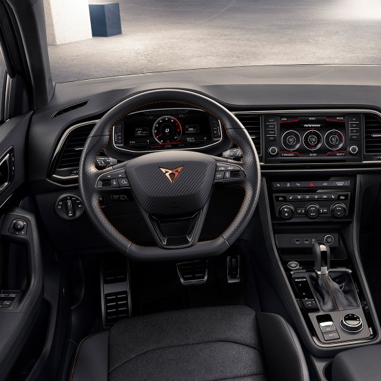 Cupra Ateca Fakten Innenraum des Sport SUV Bildquelle: cupraofficial.de