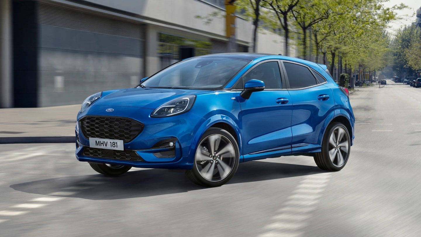 Daten und Fakten - Neuer Ford Puma 2019 - Seitenansicht Quelle: Ford.de