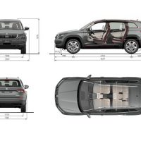 Skoda Kodiaq Daten: Abmessungen