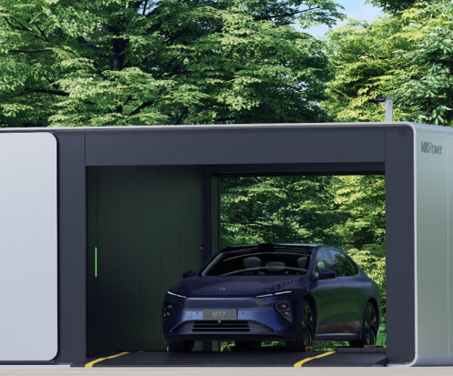 Elektroautos bequem von unterwegs laden Bildquelle: Nio.com