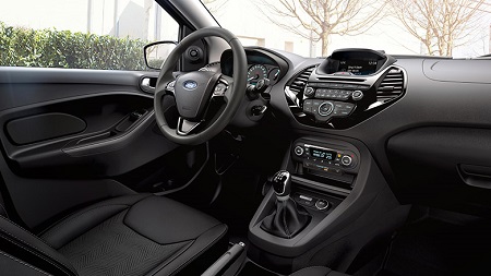 Erfahrungen zum Ford Ka+ Bild vom Innenraum des Ford Ka Plus Bildquelle: Ford.de