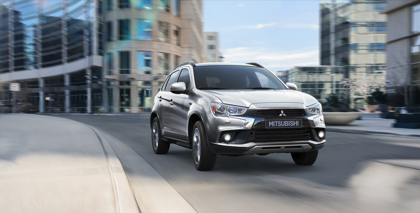 Erfahrungen zum Mitsubishi ASX Bild von der Front 2017 Bildquelle: mitsubishi-motors.de