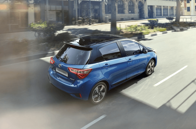 Erfahrungsbericht zum Toyota Yaris Ansicht vom Heck Bildquelle: Toyota