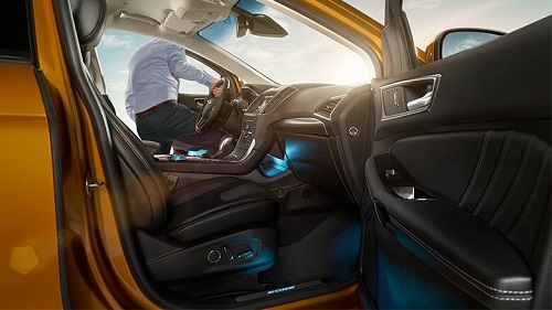 Ford Edge 2016 Test Innenraum