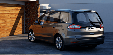 Ford Galaxy Erfahrungen zum neuen VAN von Ford Heckansicht Bildquelle: ford.de