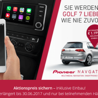 Golf 7 Infotainment neu entdeckt mit NAVGATE EVO Anbindung vom Smartphone Bildquelle: pioneer-car.de
