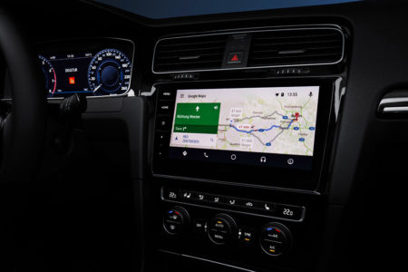Cockpit und Infotainment im neuen Golf7 Facelift 2017 Bildquelle: Volkswagen AG