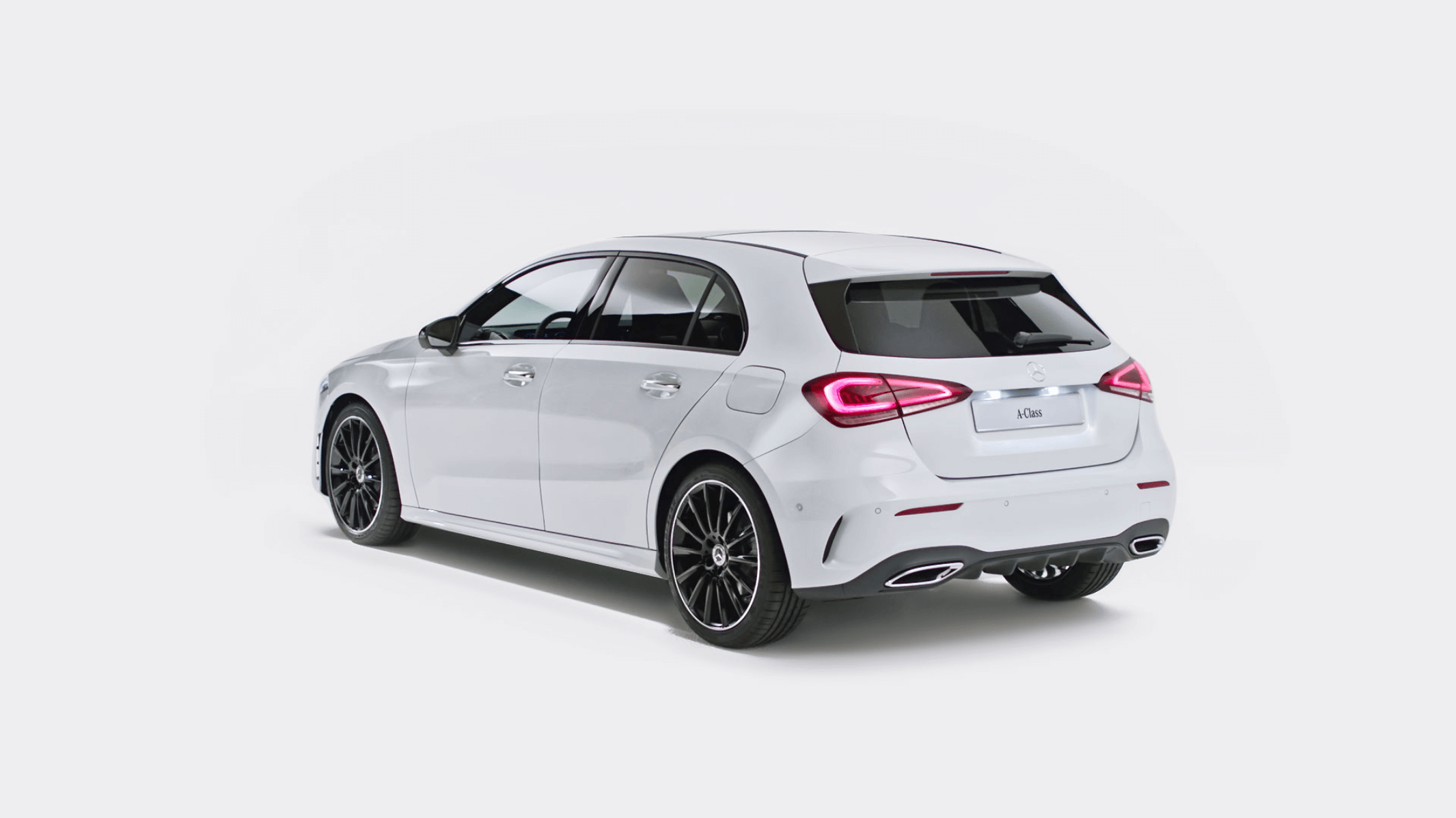 Heckansicht Neue A-Klasse 2018 Bildquelle: mercedes-benz.com