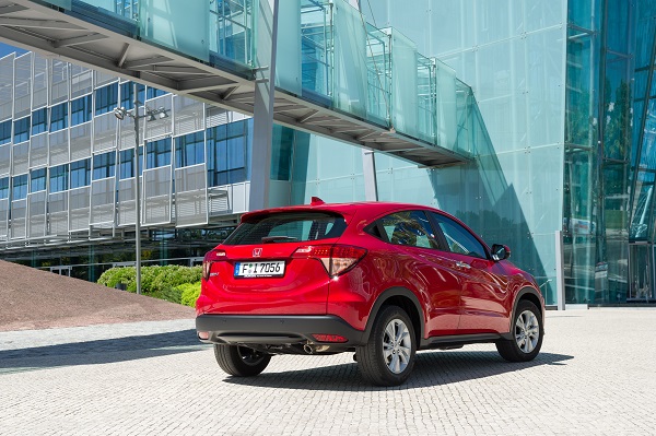 Der Honda HRV Heck Ansicht Bildquelle: hondanews.eu