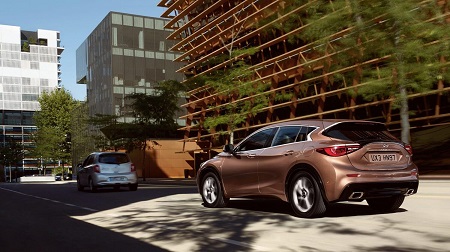 Infiniti Q30 Erfahrungsbericht Heckansicht des Infiniti Q30 Bildquelle: infiniti.de