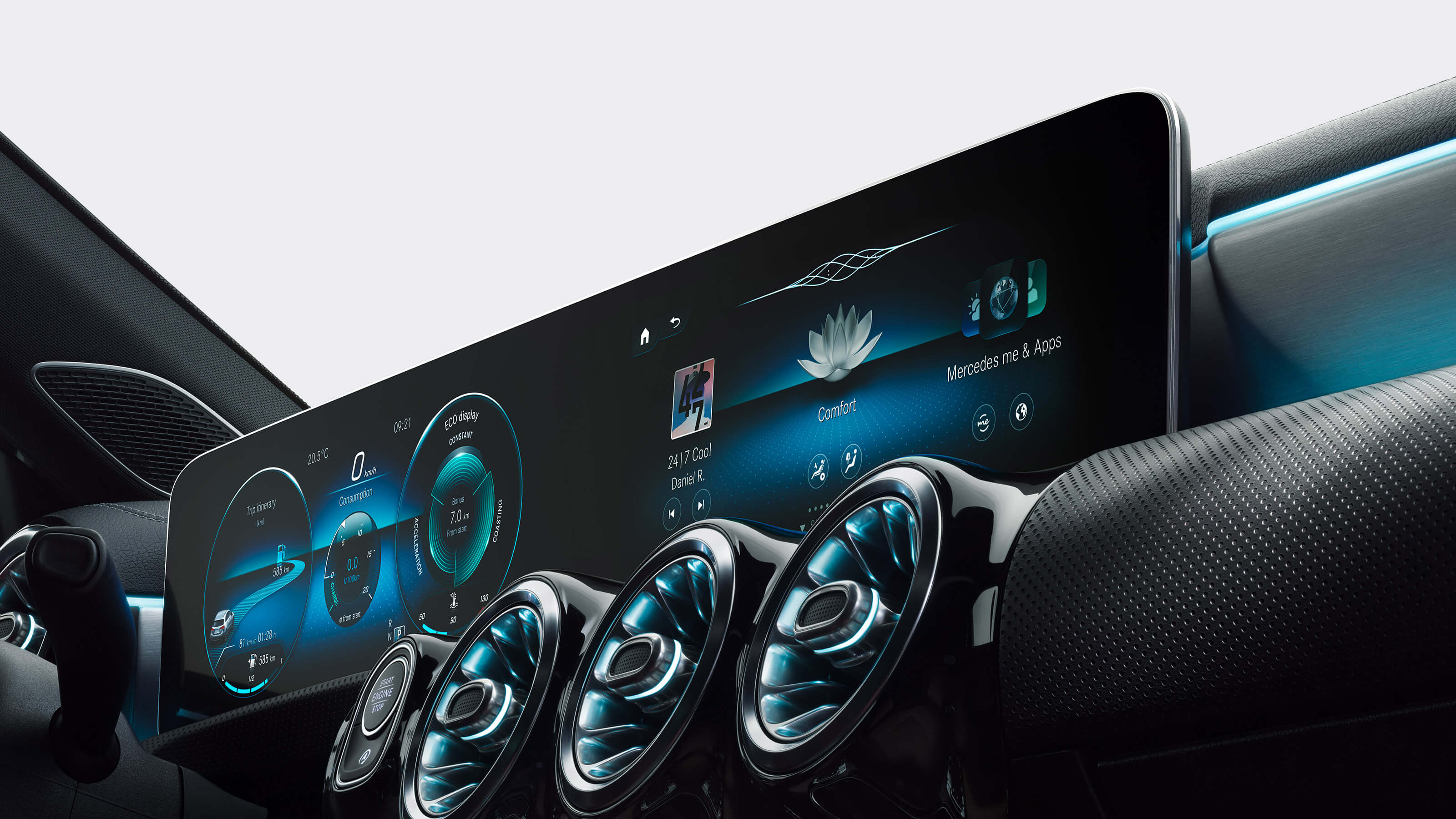 Innenraum Neue A-Klasse 2018 Bildquelle: mercedes-benz.com