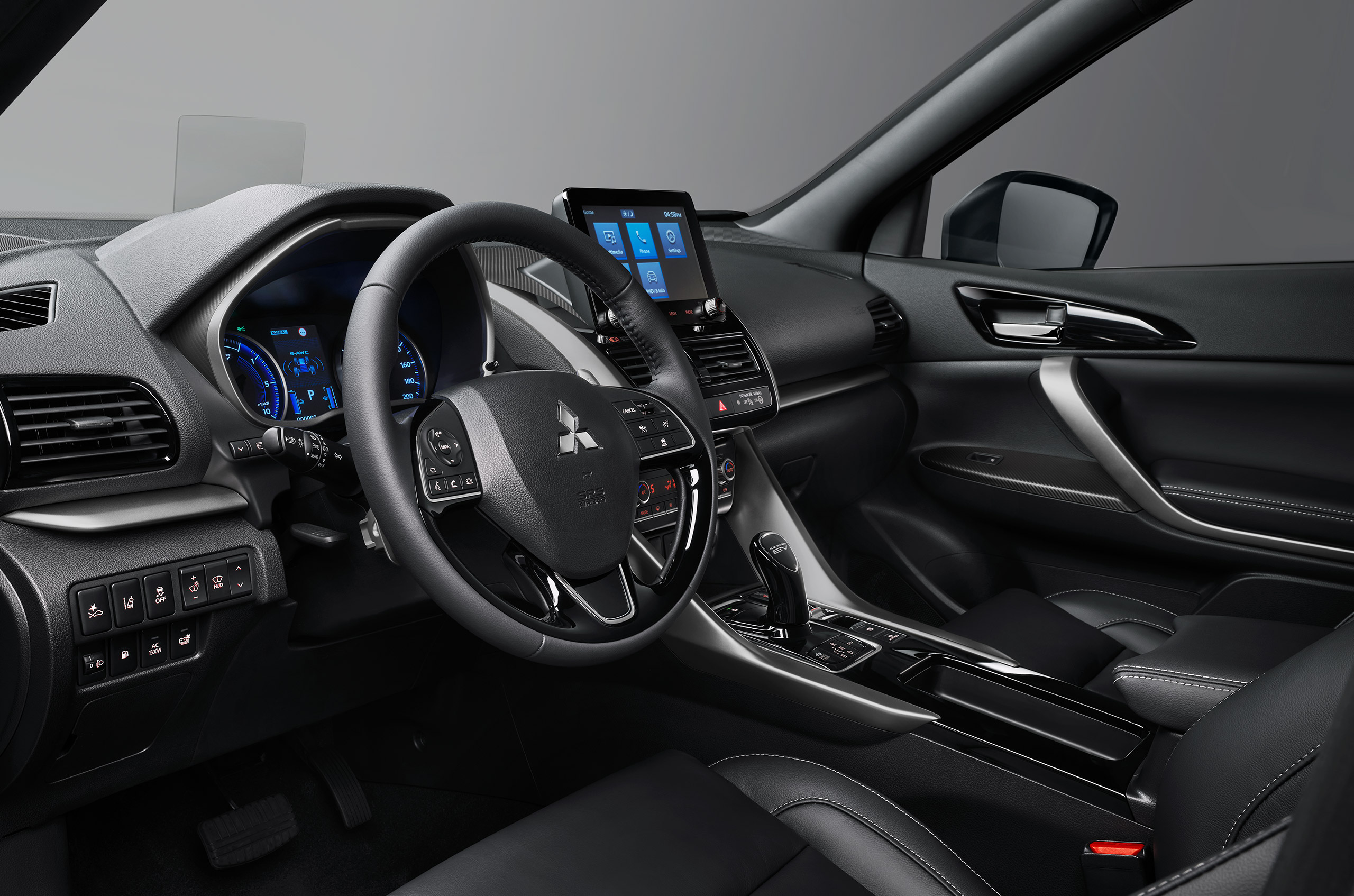 Innenraum im Mitsubishi Eclipse Cross Plugin Bildquelle: mitsubishi-motors.de