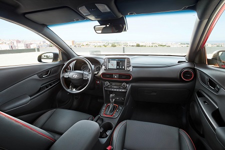 Innenraum im neuen Hyundai Kona Bildquelle: hyundai.de
