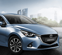 Mazda 2 Nakama der neue Mazda 2 als Sondermodell Nakama - der Kleinwagen von Mazda als dein Gefährte Frontansicht von Vorne Bildquelle: mazda.de