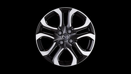 Mazda 2 Nakama der neue Mazda 2 als Sondermodell Nakama - der Kleinwagen von Mazda als dein Gefährte Leichtmetallfelgen im Mazda 2 Nakama im Diamanten-Look Bildquelle: mazda.de