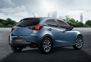 Mazda 2 Nakama der neue Mazda 2 als Sondermodell Nakama - der Kleinwagen von Mazda als dein Gefährte der Mazda2 Nakama von Hinten Heckansicht Bildquelle: mazda.de