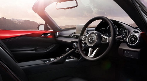 Mazda MX 5 Test Cockpit Bildquelle: Mazda.de