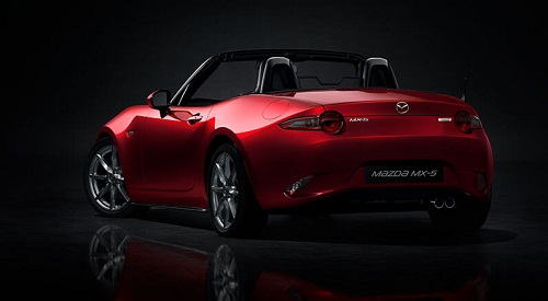 Mazda MX 5 Test Heck Bildquelle: Mazda.de