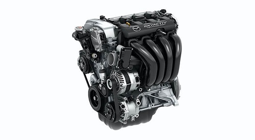Mazda MX 5 Test Motorblock Bildquelle: Mazda.de