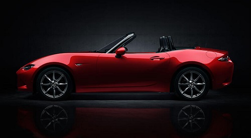 Mazda MX 5 Test Seitenansicht des neuen Mazda MX5 Bildquelle: Mazda.de