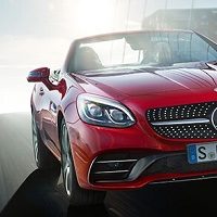 Mercedes SLC 300 Erfahrungen Blick auf die Front mit Kühlergrill Bildquelle: mercedes-benz.de