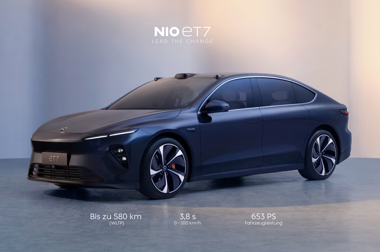 NIO ET7 Premium Limo im Überblick Bildquelle: Nio.com