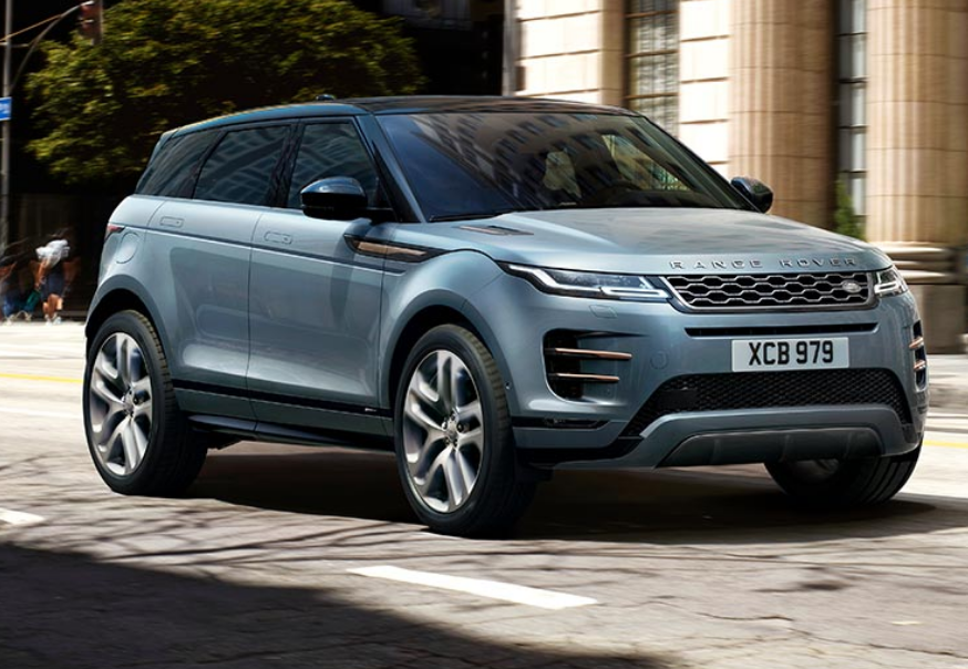 Neue Range Rover Evoque Frontansicht 2019 Bildquelle: landrover.de