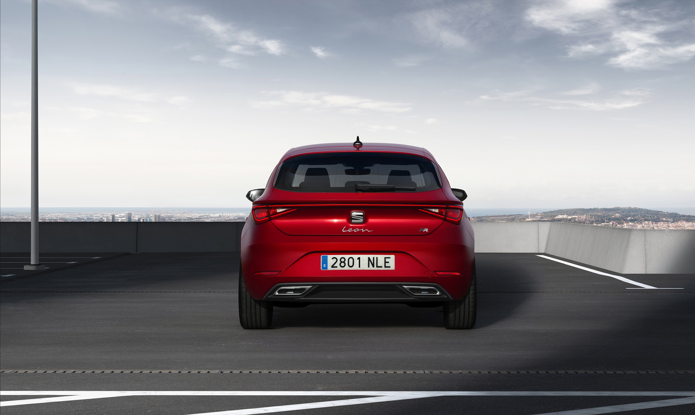 Neue Seat Leon 2020 Daten und Fakten Bild vom Heck Bildquelle: Seat