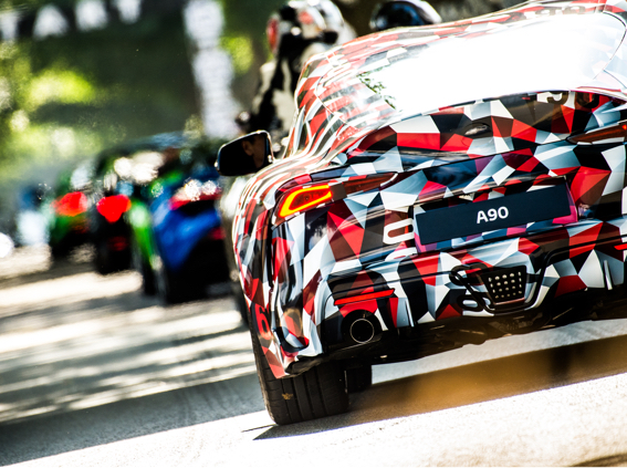 Neue Toyota Supra A90 Heckansicht des neuen Supra Bildquelle: toyota.de