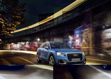 Neuer Audi Q2 Frontal Bildquelle: Audi-Mediacenter