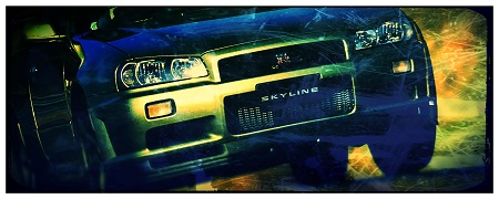 Nissan Skyline GTR R34 bald ein Youngtimer. GT-R Skyline von Nissan, ein Traum für Tuningfans
