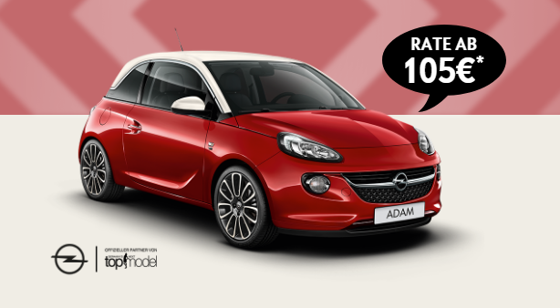 Opel Adam Amazon Angebot Frontansicht Bildquelle: Amazon.de