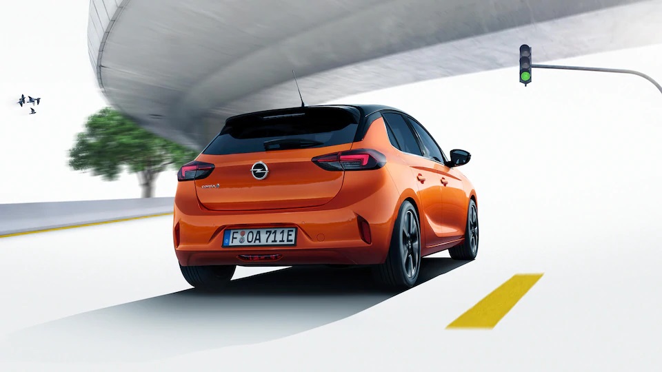 Opel Corsa Elektro Heckansicht Bildquelle: Opel.de