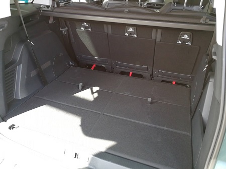 Peugeot 5008 Erfahrungsbericht Bild vom Kofferraum