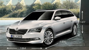 Preisvergleich Skoda Superb Combi 1.4 TSI ACT Bildquelle: Skoda-Auto.de