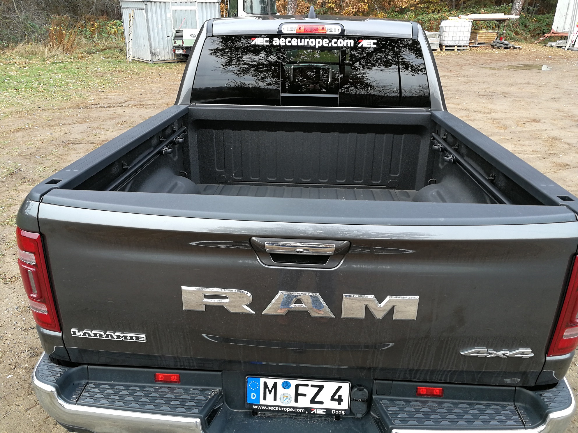 RAM 1500 2019 Heckansicht mit AHK