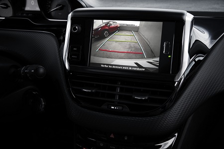 Rückfahrkamera im Peugeot 2008