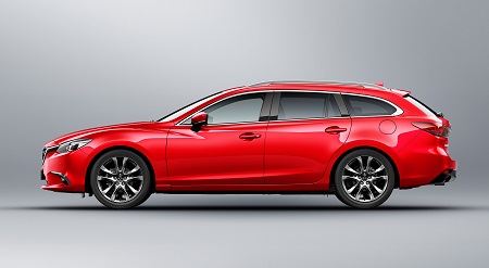 Der neue Mazda6 Kombi 2017 von der Seite